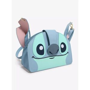Lilo & Stitch Figural Stitch Crossbody Bag Loungefly Disney
